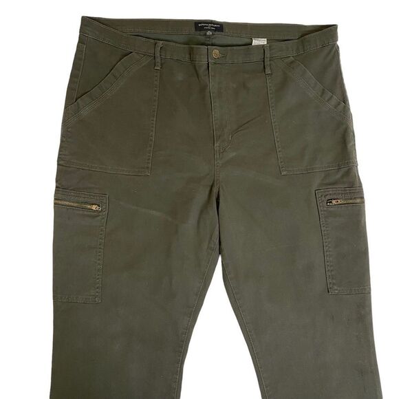 Banana Republic High Rise Skinny Cargo Jeans Sz 35/20 Tall - Picture 3 of 9